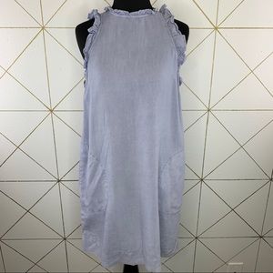 Cloth & Stone Ruffle Shirt Dress Size Small